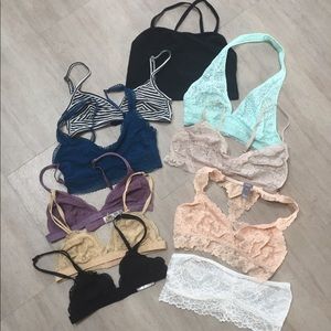 Bralette haul! Can be sold individually Sizes XS-M